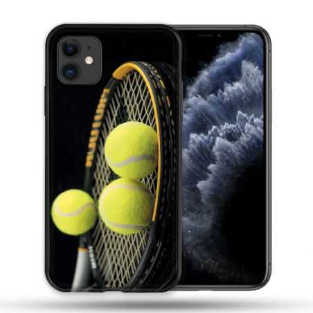 Coque Compatible Magsafe Pour Apple Iphone 11 (6,1) Sport Tennis Balls