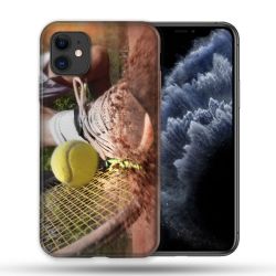 Coque Compatible Magsafe Pour Apple Iphone 11 (6,1) Sport Tennis Glissade