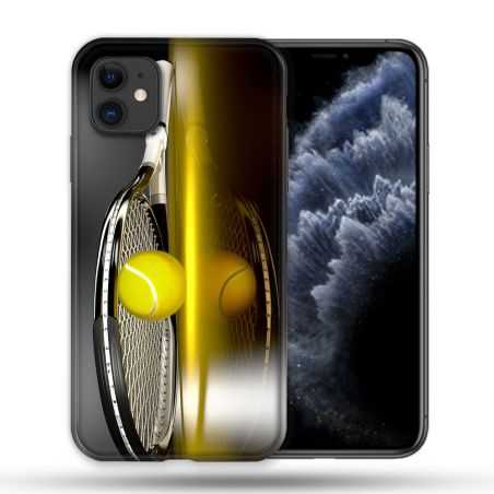 Coque Compatible Magsafe Pour Apple Iphone 11 (6,1) Sport Tennis Reflet