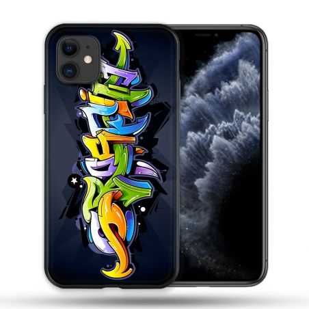 Coque Compatible Magsafe Pour Apple Iphone 11 (6,1) Street Art Graffiti