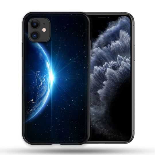 Coque Compatible Magsafe Pour Apple Iphone 11 (6,1) Univers Planete Terre