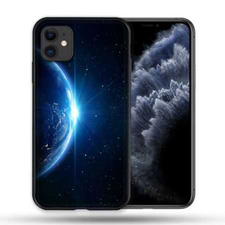 Coque Compatible Magsafe Pour Apple Iphone 11 (6,1) Univers Planete Terre