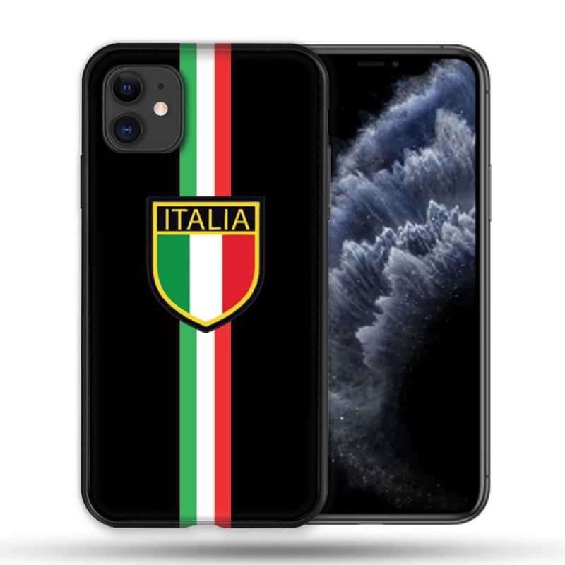 Coque Compatible Magsafe Pour Apple Iphone 11 (6,1) Voyage Italie 3 Noir