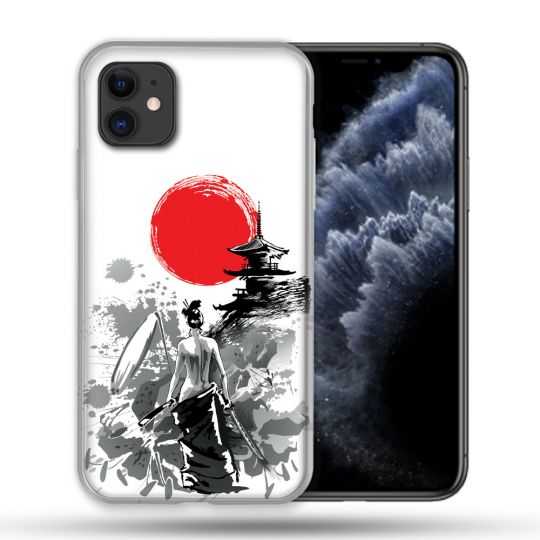 Coque Compatible Magsafe Pour Apple Iphone 11 (6,1) Voyage Japon Femme