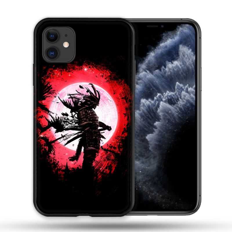 Coque Compatible Magsafe Pour Apple Iphone 11 (6,1) Voyage Japon Samourai