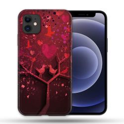 Coque Compatible Magsafe Pour Apple Iphone 12 / 12 Pro Amour Arbre