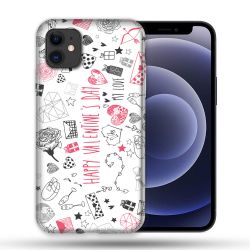 Coque Compatible Magsafe Pour Apple Iphone 12 / 12 Pro Amour Valentines