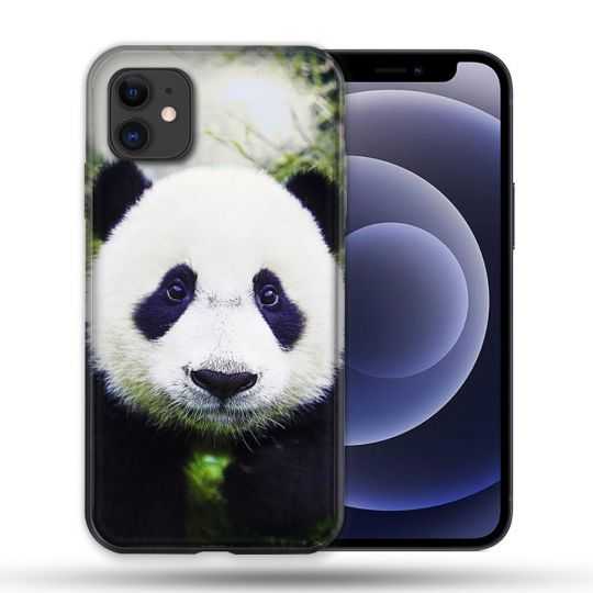 Coque Compatible Magsafe Pour Apple Iphone 12 / 12 Pro Animal Panda Color