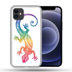 Coque Compatible Magsafe Pour Apple Iphone 12 / 12 Pro Animal Salamandre Color