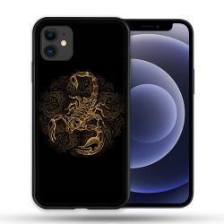 Coque Compatible Magsafe Pour Apple Iphone 12 / 12 Pro Animal Scorpion Fresque