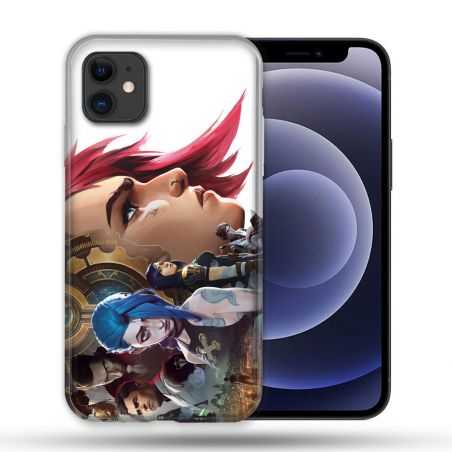 Coque Compatible Magsafe Pour Apple Iphone 12 / 12 Pro Arcane Jynx Sœur