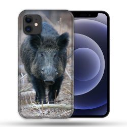 Coque Compatible Magsafe Pour Apple Iphone 12 / 12 Pro Chasse Sanglier Pin