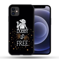 Coque Compatible Magsafe Pour Apple Iphone 12 / 12 Pro Harry Potter Dobby Free Noir