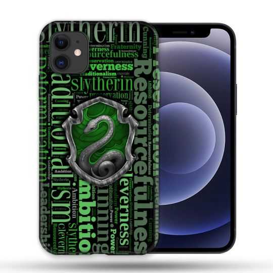 Coque Compatible Magsafe Pour Apple Iphone 12 / 12 Pro Harry Potter Serpentar