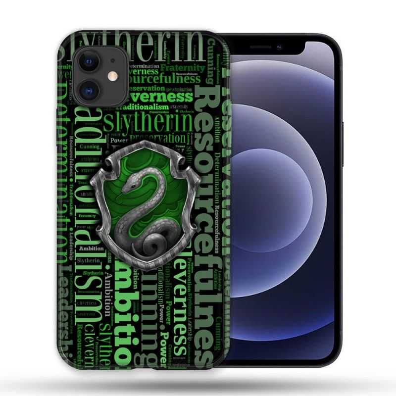 Coque Compatible Magsafe Pour Apple Iphone 12 / 12 Pro Harry Potter Serpentar