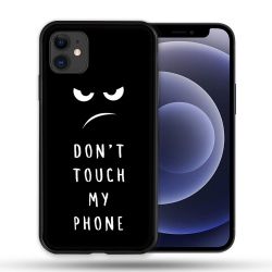 Coque Compatible Magsafe Pour Apple Iphone 12 / 12 Pro Humour Don't Touch