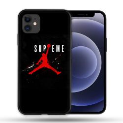 Coque Compatible Magsafe Pour Apple Iphone 12 / 12 Pro Jordan Supreme Noir
