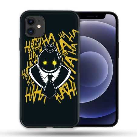 Coque Compatible Magsafe Pour Apple Iphone 12 / 12 Pro Manga Assassination Classroom Kuro Noir