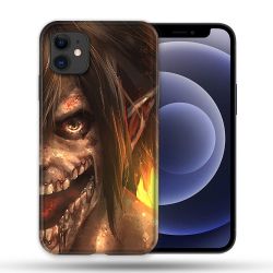 Coque Compatible Magsafe Pour Apple Iphone 12 / 12 Pro Manga Attaque Titans Eren Titan