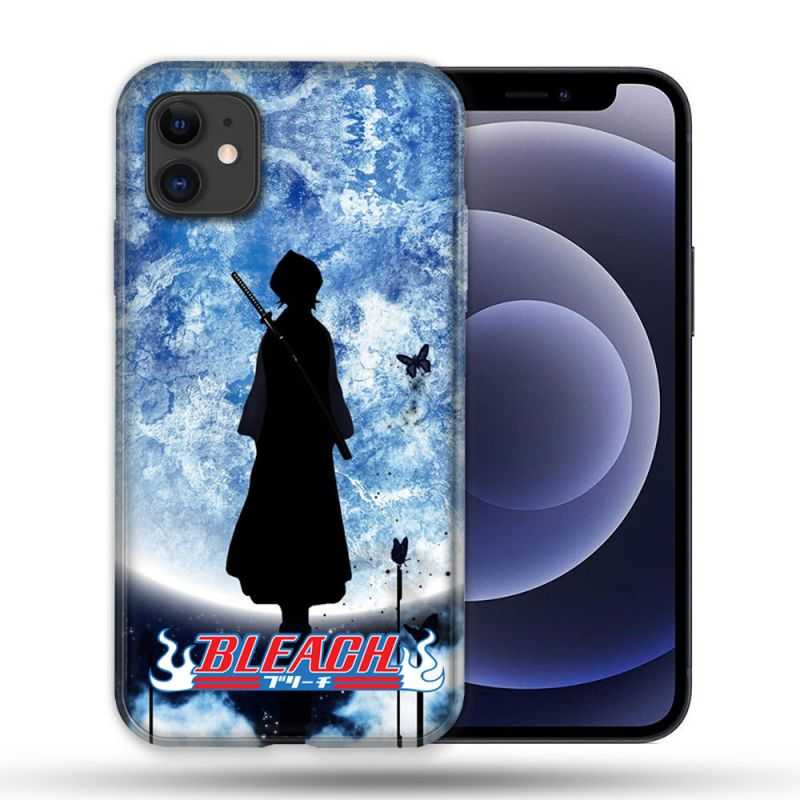 Coque Compatible Magsafe Pour Apple Iphone 12 / 12 Pro Manga Bleach Lune