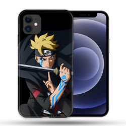 Coque Compatible Magsafe Pour Apple Iphone 12 / 12 Pro Manga Boruto Tatouage