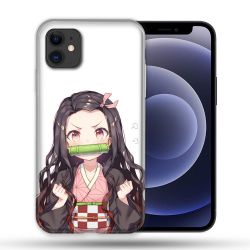 Coque Compatible Magsafe Pour Apple Iphone 12 / 12 Pro Manga Demon Slayer Nezuko