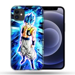 Coque Compatible Magsafe Pour Apple Iphone 12 / 12 Pro Manga Dragon Ball Gogeta Lumiere