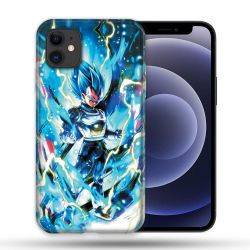 Coque Compatible Magsafe Pour Apple Iphone 12 / 12 Pro Manga Dragon Ball Vegeta Bleu