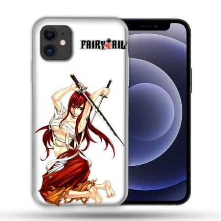 Coque Compatible Magsafe Pour Apple Iphone 12 / 12 Pro Manga Fairy Tail Erza