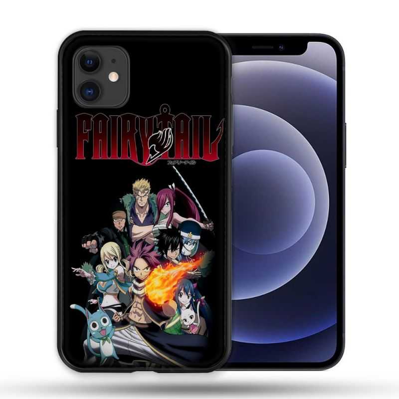 Coque Compatible Magsafe Pour Apple Iphone 12 / 12 Pro Manga Fairy Tail Logo Team