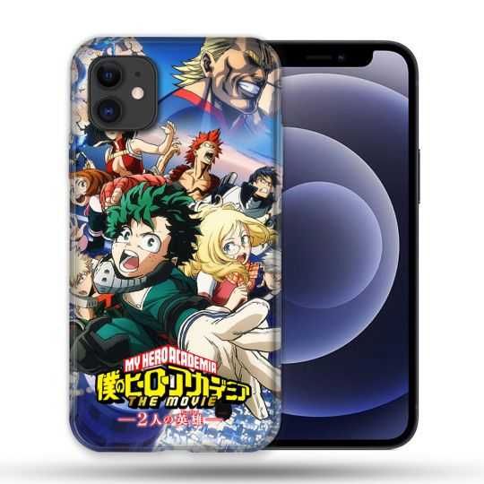 Coque Compatible Magsafe Pour Apple Iphone 12 / 12 Pro Manga My Hero Academia Affiche