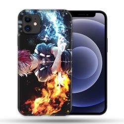 Coque Compatible Magsafe Pour Apple Iphone 12 / 12 Pro Manga My Hero Academia Shoto