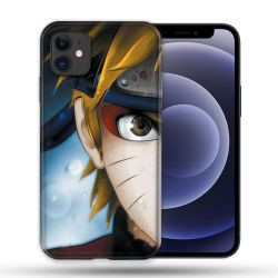 Coque Compatible Magsafe Pour Apple Iphone 12 / 12 Pro Manga Naruto Blanc