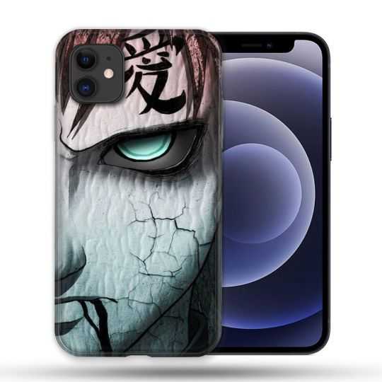 Coque Compatible Magsafe Pour Apple Iphone 12 / 12 Pro Manga Naruto Gaara