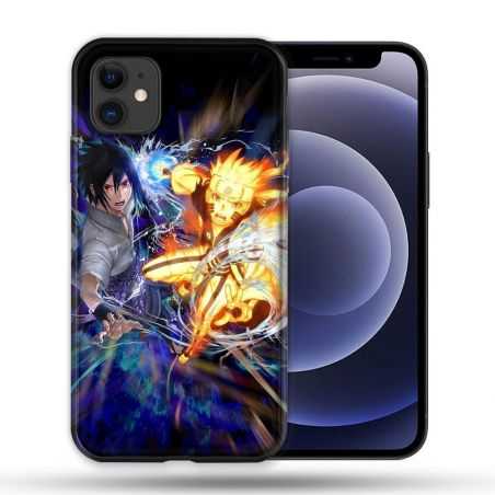 Coque Compatible Magsafe Pour Apple Iphone 12 / 12 Pro Manga Naruto VS