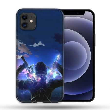 Coque Compatible Magsafe Pour Apple Iphone 12 / 12 Pro Manga SAO sword Art Online Epee