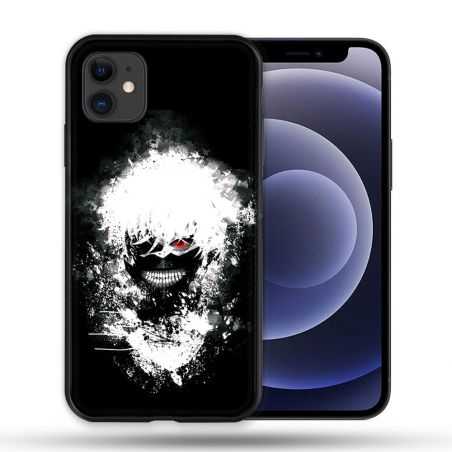 Coque Compatible Magsafe Pour Apple Iphone 12 / 12 Pro Manga Tokyo Ghoul Kaneki Tag