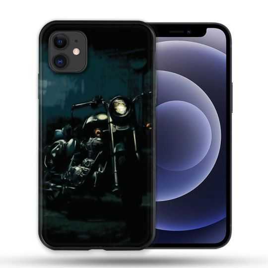 Coque Compatible Magsafe Pour Apple Iphone 12 / 12 Pro Moto Harley Vintage