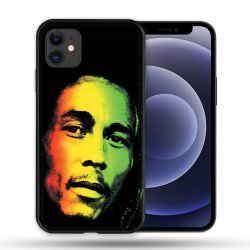 Coque Compatible Magsafe Pour Apple Iphone 12 / 12 Pro Musique Bob Marley 2