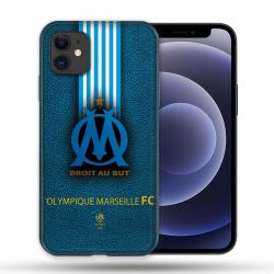 Coque Compatible Magsafe Pour Apple Iphone 12 / 12 Pro Olympique Marseille OM Bande