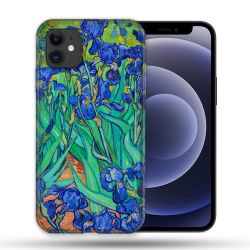 Coque Compatible Magsafe Pour Apple Iphone 12 / 12 Pro Peinture Iris