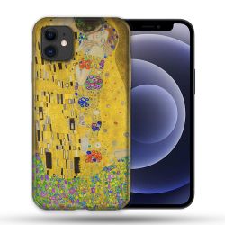 Coque Compatible Magsafe Pour Apple Iphone 12 / 12 Pro Peinture Le Baiser