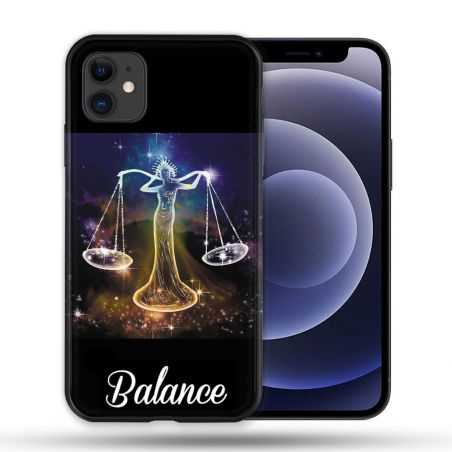 Coque Compatible Magsafe Pour Apple Iphone 12 / 12 Pro Signe Zodiaque 2 Balance