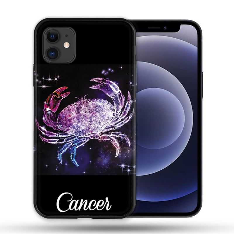 Coque Compatible Magsafe Pour Apple Iphone 12 / 12 Pro Signe Zodiaque 2 Cancer