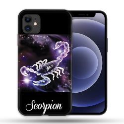 Coque Compatible Magsafe Pour Apple Iphone 12 / 12 Pro Signe Zodiaque 2 Scorpion