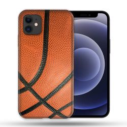 Coque Compatible Magsafe Pour Apple Iphone 12 / 12 Pro Sport Ballon Basket