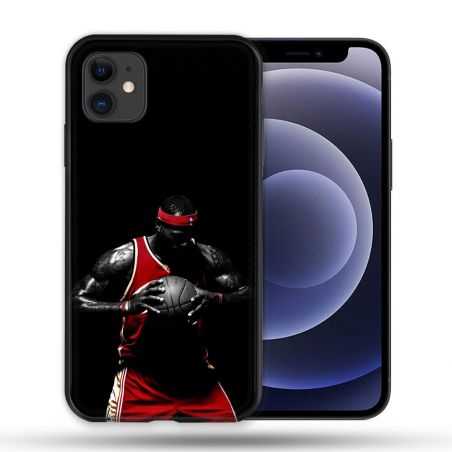 Coque Compatible Magsafe Pour Apple Iphone 12 / 12 Pro Sport Basketeur