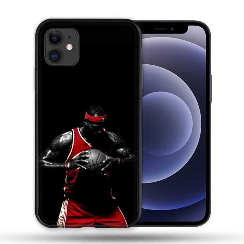 Coque Compatible Magsafe Pour Apple Iphone 12 / 12 Pro Sport Basketeur