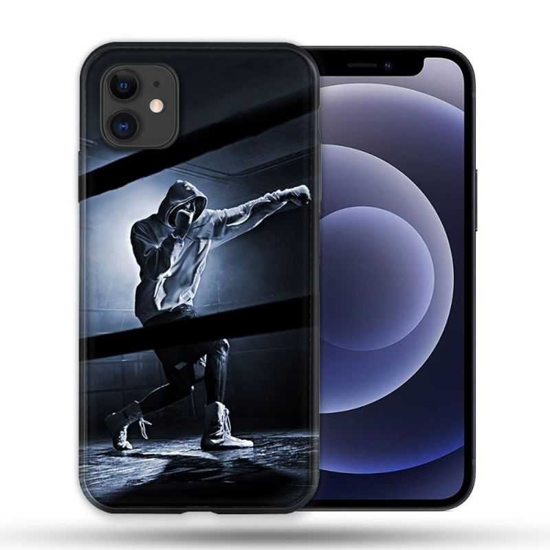Coque Compatible Magsafe Pour Apple Iphone 12 / 12 Pro Sport Boxe Poing