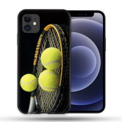 Coque Compatible Magsafe Pour Apple Iphone 12 / 12 Pro Sport Tennis Balls